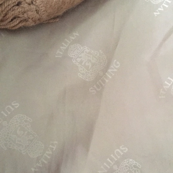 Italian Suiting Real Alpaca Tan Cape Size Large - Picture 4 of 5